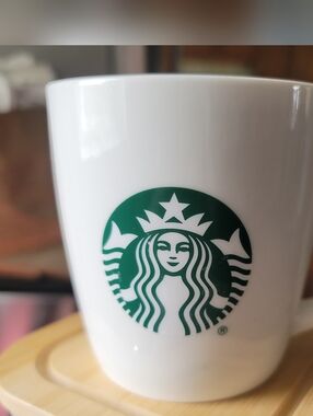 2020 Starbucks Classic White Ceramic Mug with Green Siren Logo